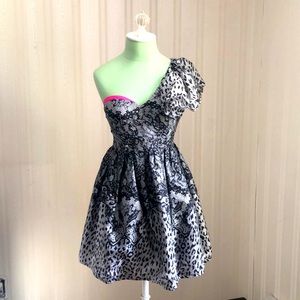 One Shoulder Party Dress